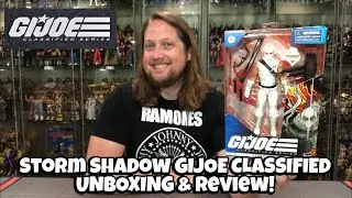 Storm Shadow GIJOE Classified Unboxing & Review!