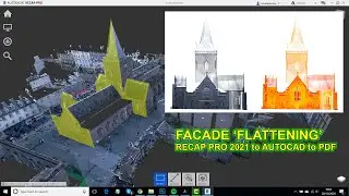 Extracting Elevations From Recap Pro to AutoCAD + PDF