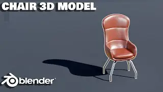 how to make a chair in blender