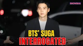 BTS' Suga AKA Min Yoongi Interrogated For More Than Three Hours In Drunk Driving Case | WATCH