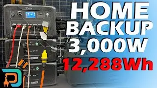 Easy Solar Power Home Backup - Bluetti AC300 + B300 Review