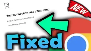 ERR_NETWORK_CHANGED FIXED | How to fix ERR NETWORK CHANGED Chrome Windows 10