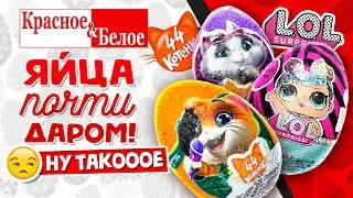 😱САМЫЕ ДЕШЕВЫЕ😒 шоколадные яйца из магазина 