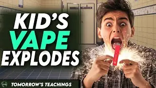 Kids Vape Explodes, You Won’t Believe It