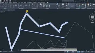 autocad polyligne ligne 2020