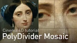 Cinema 4D: PolyDivider Mosaic