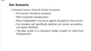 Course Scenario
