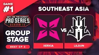 XERXIA vs Lilgun Game 1 - BTS Pro Series 13 SEA: Groups w/ Ares & Danog