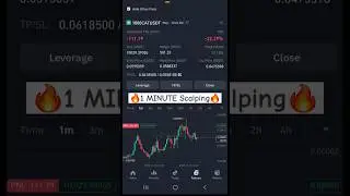 1 Min Scalping in Binance | Crypto Trading Scalping