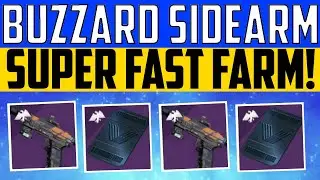 Destiny 2 - FASTEST WAY TO GET BUZZARD SIDEARM!  VANGUARD RITUAL WEAPON - SEASON OF THE DAWN