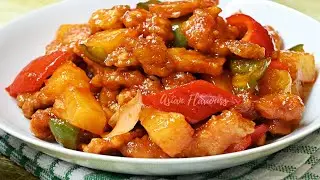 HOW TO MAKE SWEET AND SOUR PORK || EASY RECIPE || ASIAN FLAVOURS