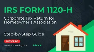 How to File Form 1120-H for a Homeowners Association