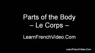 French Body Parts