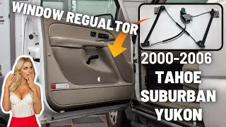 DIY WINDOW REGULATOR REPLACEMENT FOR 00-06 TAHOE | YUKON | SUBURBAN | 45 MINUTE JOB