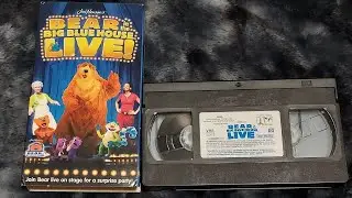 Closing Of Bear In The Big Blue House Live VHS From 2003