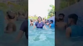 sexy girl nip slip in swimming pool no bra #nipslip #boobs #sexy #viral #trending