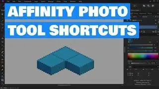 Affinity Photo - Tool Shortcuts