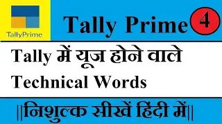 Tally technical word in Hindi