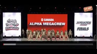 Alpha MegaCrew - Canada  | Gold Medalist JV MegaCrew | 2024 World Hip Hop Dance Championship