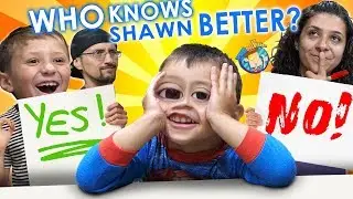 Who Knows Shawn Better ❓ Mom vs. Chase (FV Family Challenge)