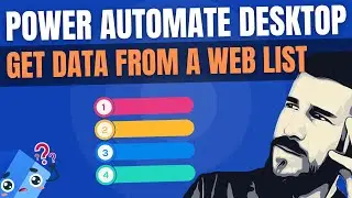 Extract Data From a Website HTML List (Not a Table!) | Power Automate Desktop Actions