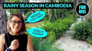 Should you visit Cambodia in rainy season? Does it flood? Visit Siem Reap’s lush riverside! 