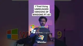 I Tried Using UNRELEASED VERSIONS OF WINDOWS PT 4!!!!