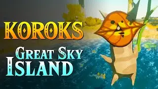 Zelda: Tears of the Kingdom - All Korok Seeds (Great Sky Island) Locations #001 - #019