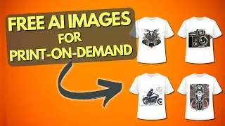 FREE AI Image Generation for Print-On-Demand Products