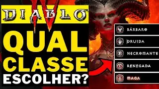 DIABLO 4 - QUAL CLASSE ESCOLHER?