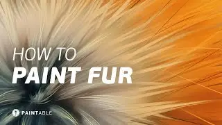 How to Paint Realistic FUR Textures (Digital Painting Walkthrough)