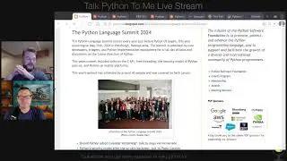 Python Language Summit 2024 - Talk Python Live Stream