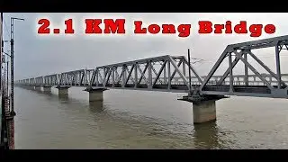 2.1 KM Long Bridge & it's TRIVIA : MAHANADI River (Indian Railways)