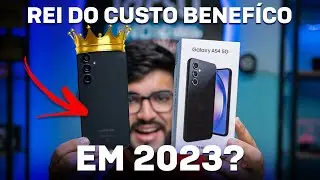 CHEGOU! Galaxy A54! Será o maior custo benefício da Samsung em 2023? Câmeras INCRÍVEIS, ip67...