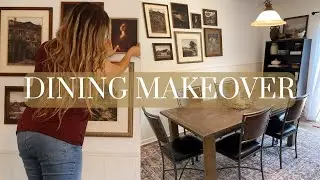 Dining Room Makeover with Thrifted Home Decor