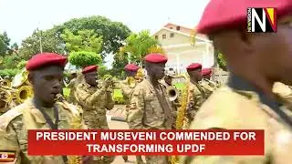 Museveni commended for transforming UPDF