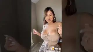 #hot #aunty #sexy #big #boo #dance #nobra #masti #bra #white #shorts