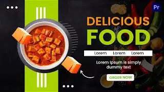 Spicy Food Intro Premier Pro Template