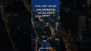 Even Chuk Norris can’t do apt-get install on a relationship 