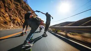 Longboarding California's Craziest Roads || Vlog