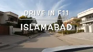 Morning drive in Islamabad sector F11