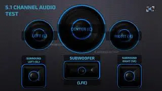 5.1 Channel Audio Test