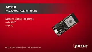 Adafruit HUZZAH32 Feather Board | Maker Minute