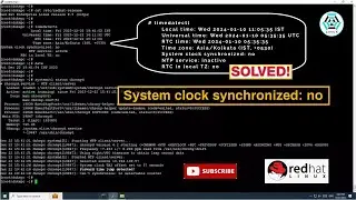 System clock synchronized: no | Chrony service error in RHEL/CentOS/Ubuntu Server [SOLVED]