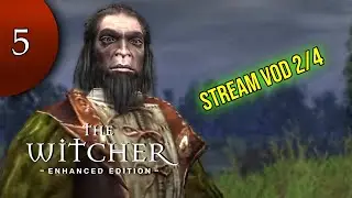 The Witcher Enhanced Edition (Hard mode)  - Part 5  (Stream VOD 2 of 4)