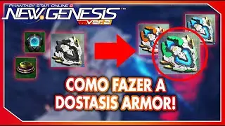 Como Fazer a Dostasis Armor a MELHOR armadura do jogo! | PSO2NGS