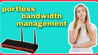 Mikrotik portless bandwidth management&antilag tutorial