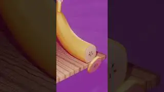 Satisfying Banana Slice