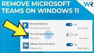 How to remove Teams from your Windows 11 device