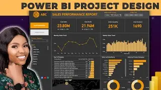 Power BI Project End to End for Beginners | Sales Dashboard in Power BI l Power BI Dashboard